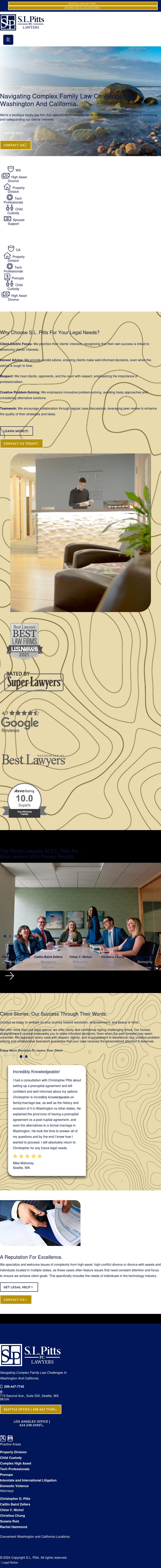 S.L. Pitts & Associates PLLC - Bainbridge Island WA Lawyers