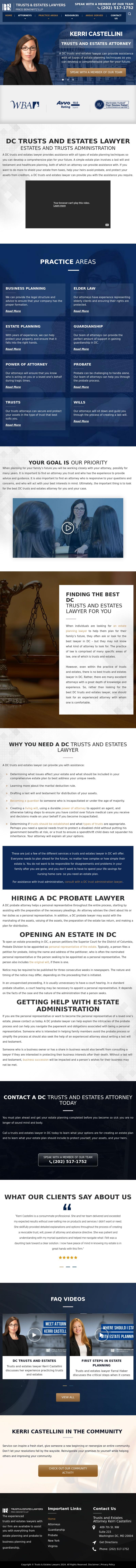 Trusts and Estates Attorney Kerri Castellini - Washington DC Lawyers
