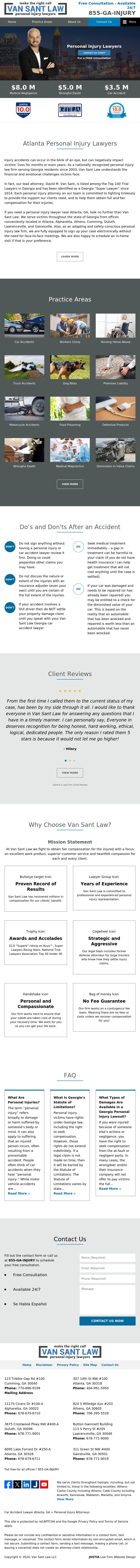 Van Sant Law, LLC - Atlanta GA Lawyers