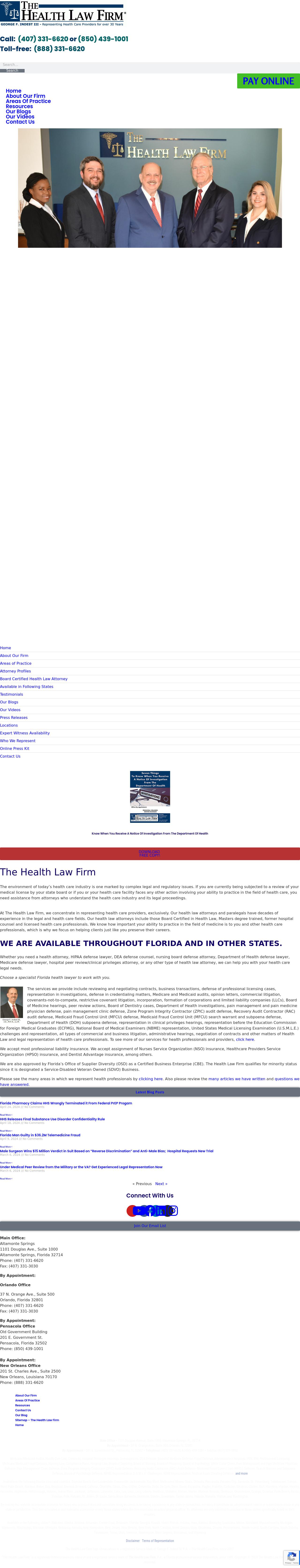 The Health Law Firm - Fort Collins CO Lawyers