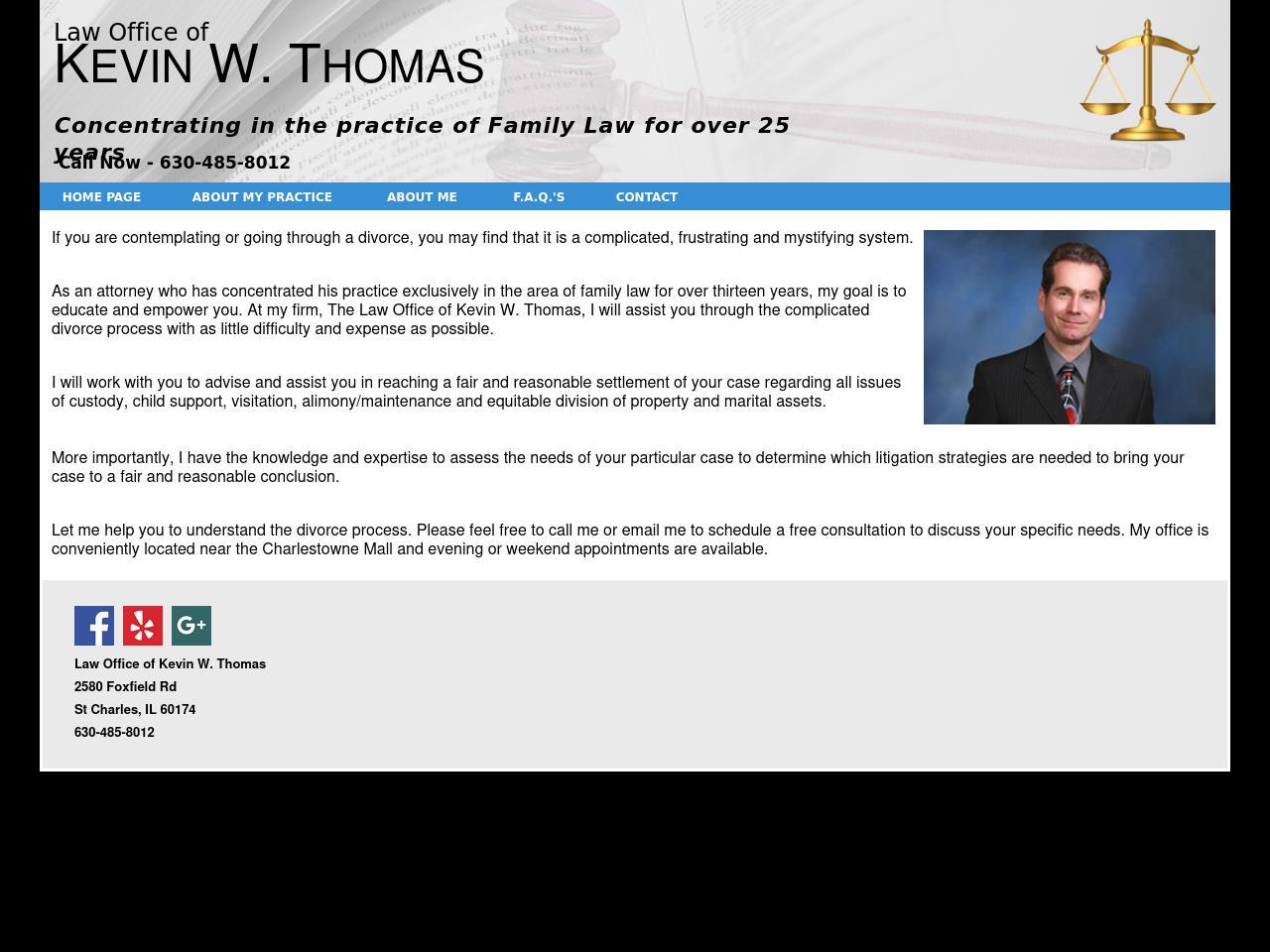 The Law Office of Kevin W. Thomas - Wheaton IL Lawyers