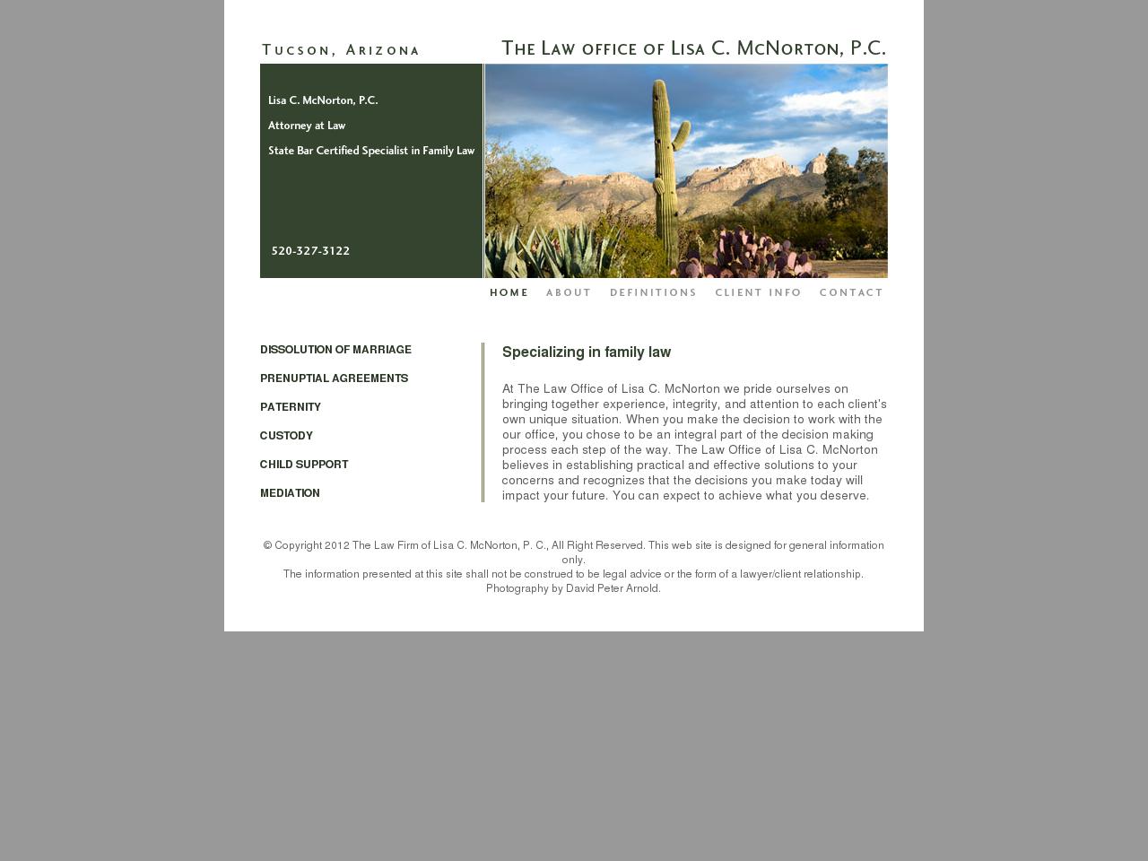The Law Office of Lisa C. McNorton - Tucson AZ Lawyers