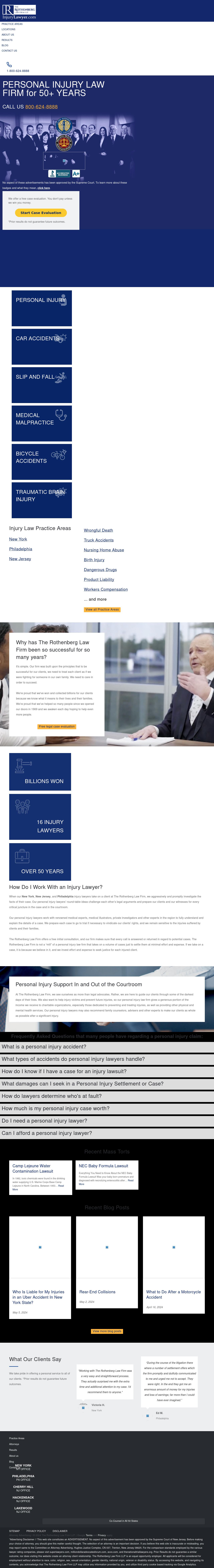 The Rothenberg Law Firm LLP - Hackensack NJ Lawyers