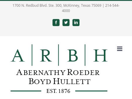 Abernathy Roeder Boyd & Hullett P.C.