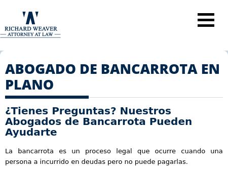 Abogado De Bancarrota