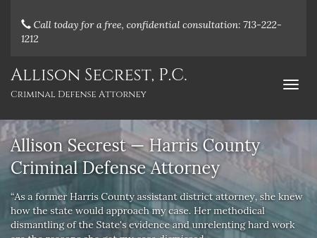 Allison Secrest, P.C.