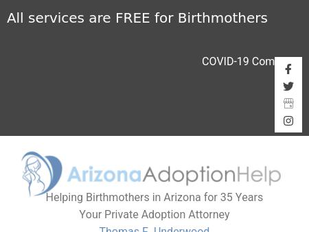 Arizona Adoption Help for Birthmothers