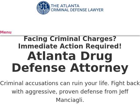 Atlanta Criminal Defense Lawyer, Jeff Manciagli
