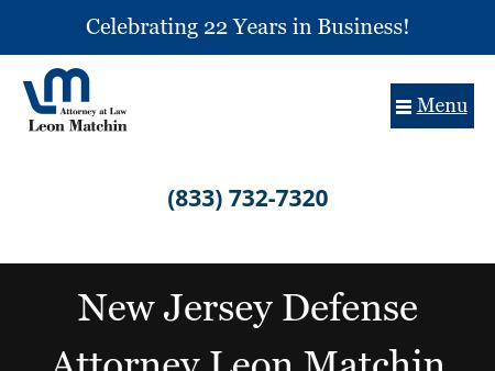 Attorney at Law Leon Matchin