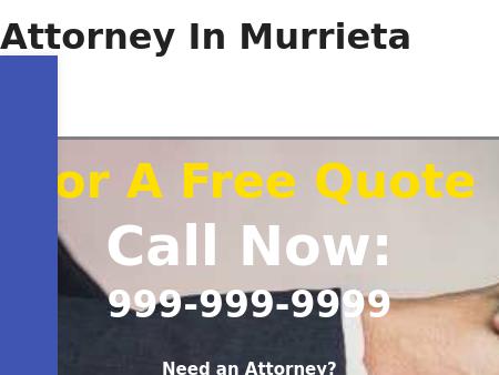 Attorney In Murrieta