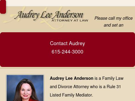 Audrey Lee Anderson Atty At Law