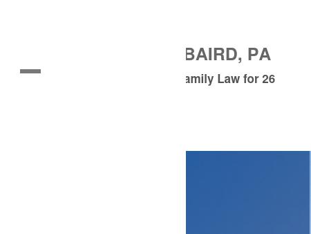 Baird, Lisa A Divorce & Family Law Attorney
