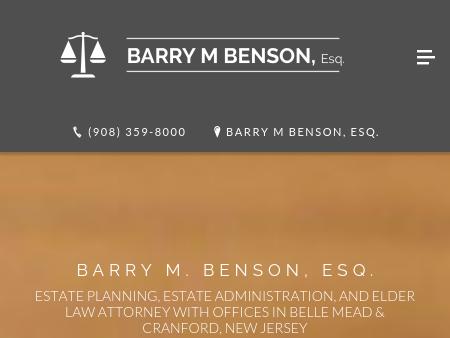 Barry M. Benson, Esq.