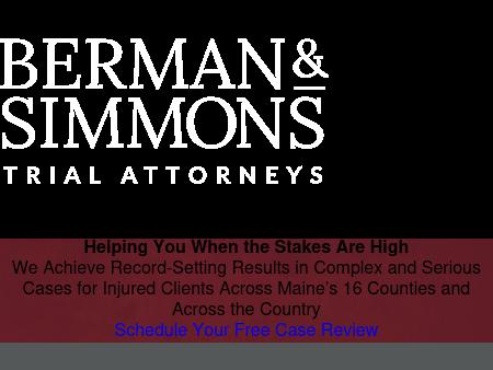 Berman & Simmons Trial Attorneys