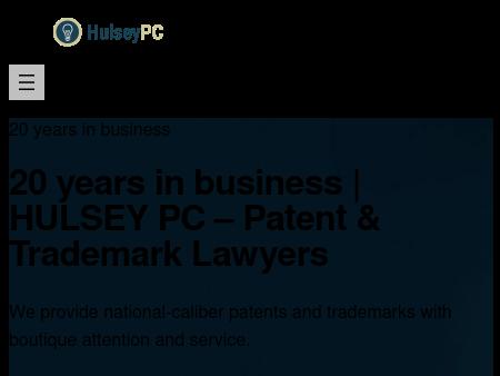 HULSEY PC – Patents & Trademarks