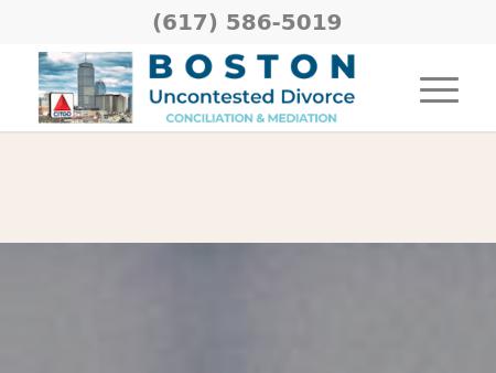 Boston Uncontested Divorce Conciliation and Mediation