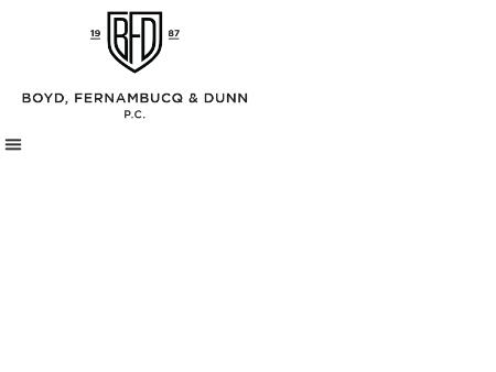 Boyd Fernambucq Dunn & Fann PC