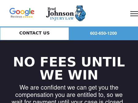 Brad Johnson Injury Law