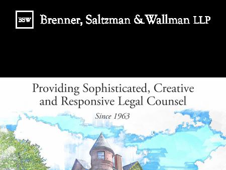 Brenner: Saltzman & Wallman Llp
