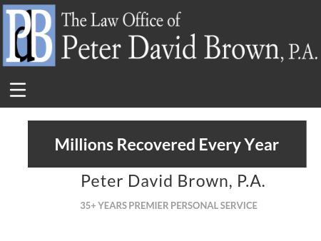 Brown Peter David The Law Office Of