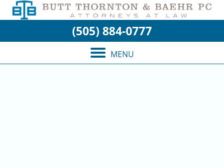 Butt Thornton & Baehr PC