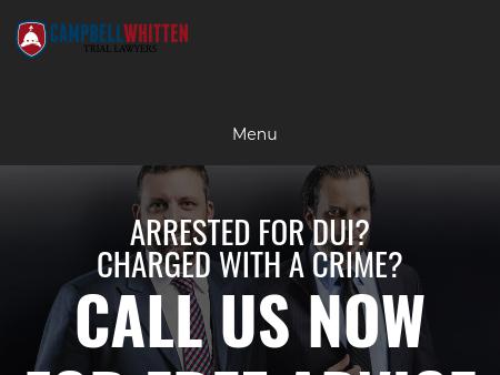 Campbell Whitten, Criminal Defense