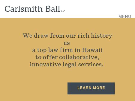 Carlsmith Ball LLP