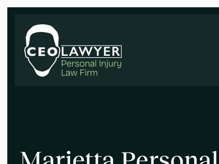 CEO Lawyer Personal Injury Law Firm