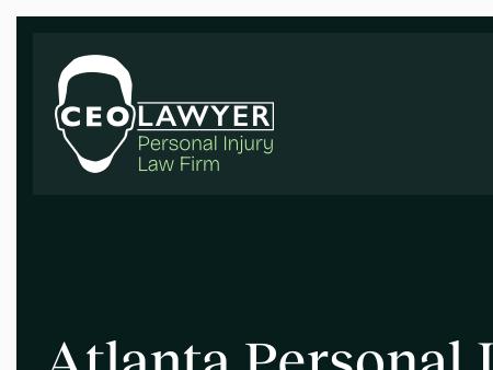 CEO Lawyer Personal Injury Law Firm
