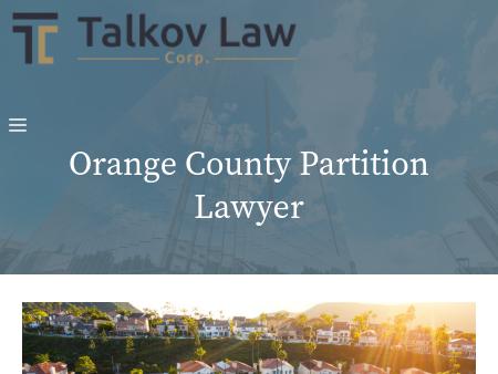 Talkov Law - Orange County