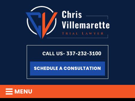 Chris Villemarette, Trial Lawyer