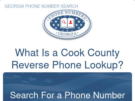 Cook County Reverse Phone Lookup