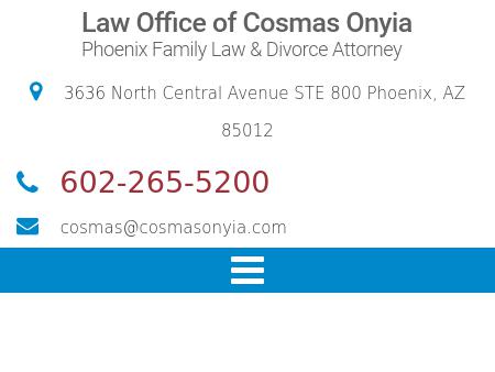 Cosmas Onyia, Attorney
