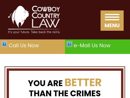 Cowboy Country Criminal Defense