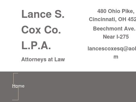 Cox Lance S
