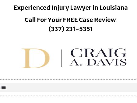 Craig A Davis APLC Accident Lawyers