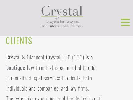 Crystal & Giannoni-Crystal, LLC