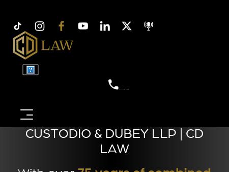 Custodio & Dubey, LLP