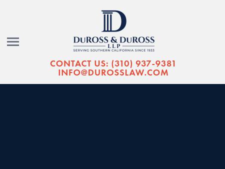 Daniel V DuRoss Attorney At Law