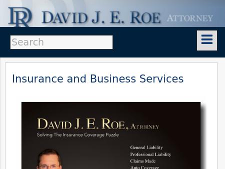 David J. E. Roe, Attorney