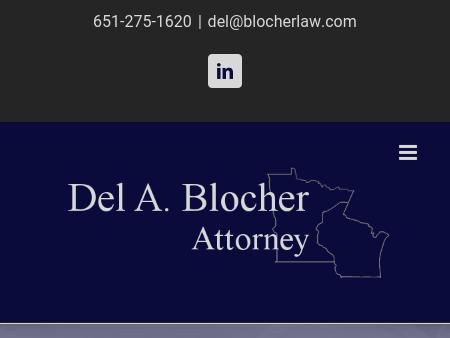 Del A. Blocher, Attorney
