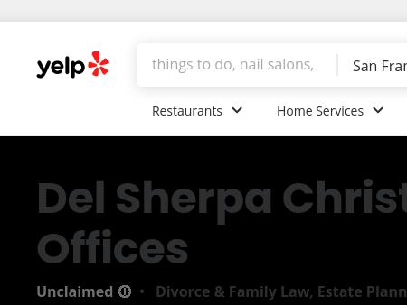 del Sherpa Christine Law Offices Of