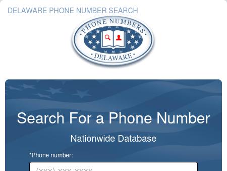 Delaware Phone Number Lookup