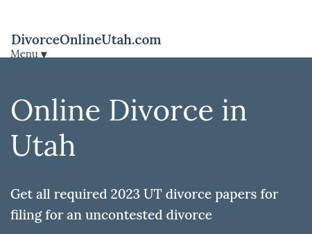 Divorce Online Utah