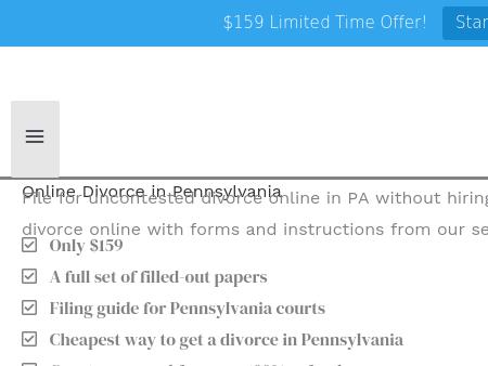 DivorcePennsylvaniaOnline