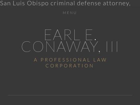 Earl E. Conaway, III, A Professional Law Corporation