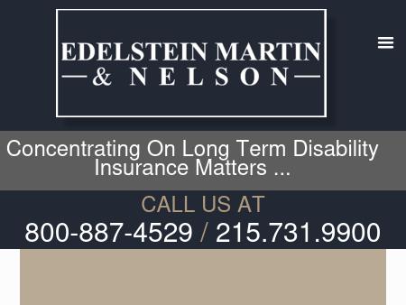 Edelstein Martin & Nelson - Disability Lawyer Philadelphia