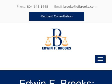 Edwin F. Brooks Attorney at Law