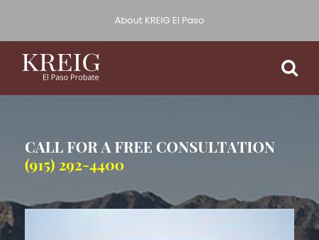 El Paso Probate, Kreig LLC