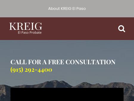 El Paso Probate, Kreig LLC